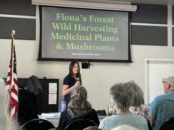 Image of Jules Presenting at Paradise Garden Club